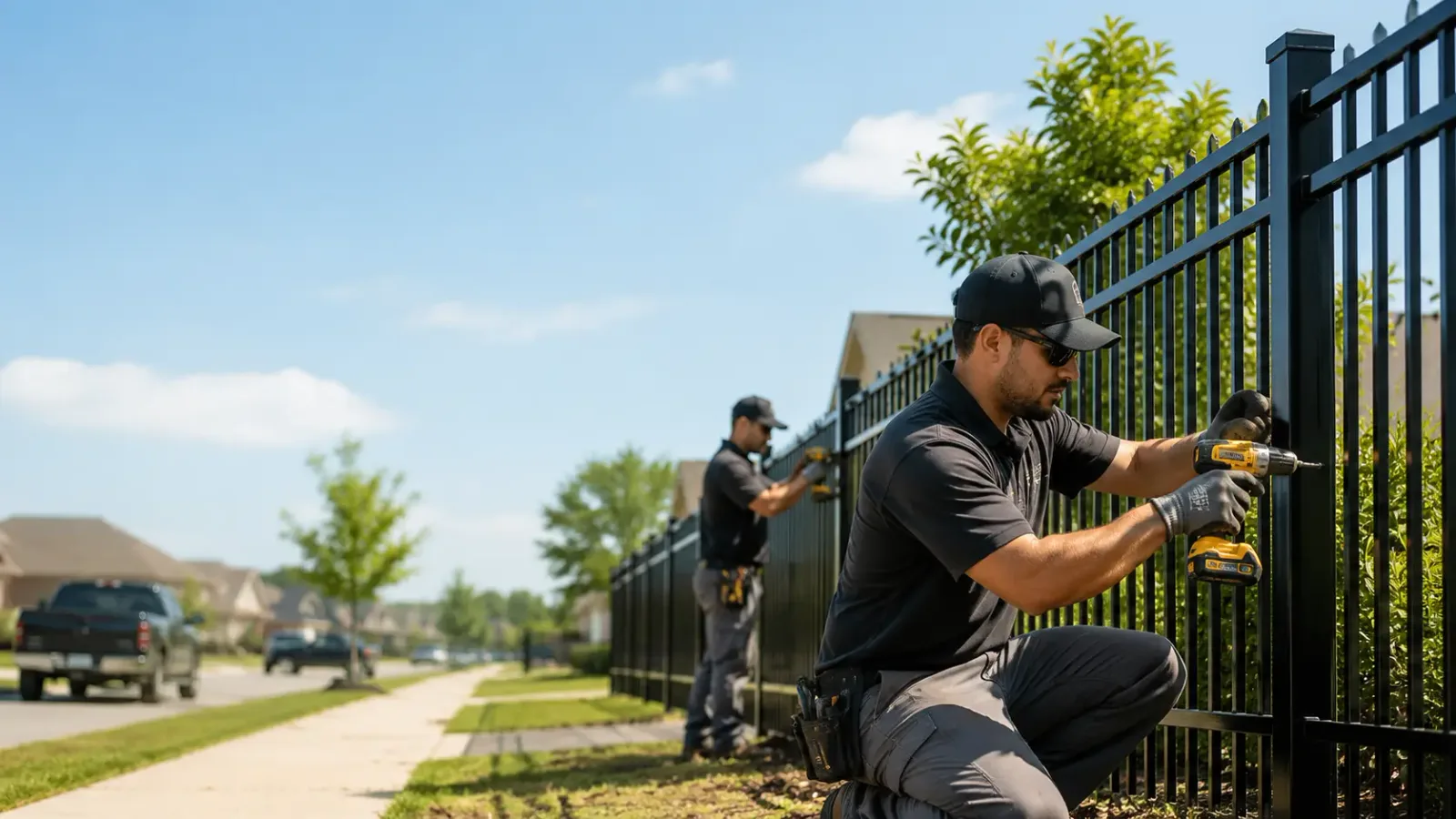 Metal Fence Installation in Mount Ida, AR